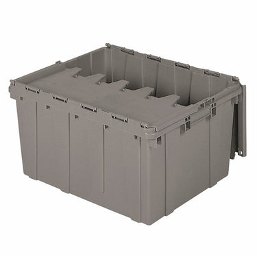 Akro-Mils® Attached Lid Container, 17 gal, 24